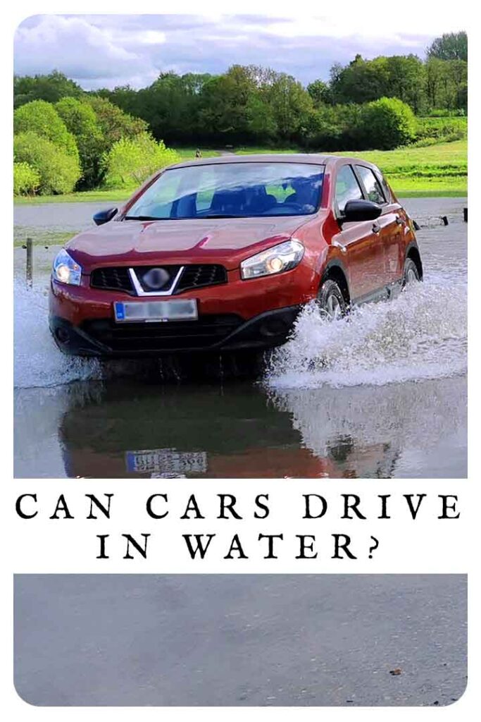 can cars drive in water